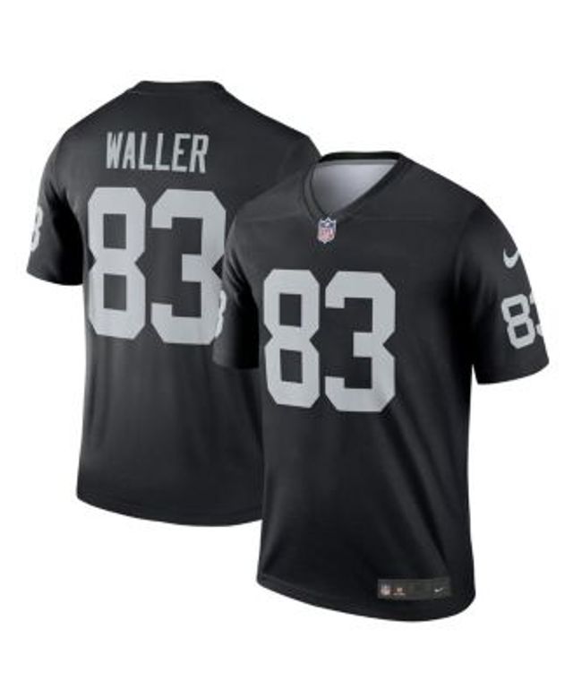 Men's Las Vegas Raiders Darren Waller Nike Black Vapor Elite Jersey