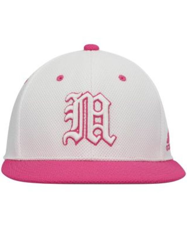 New Era Men's White, Pink Texas Rangers Globe Life Field Inaugural Season  59FIFTY Fitted Hat