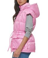 Women's Hooded Anorak Puffer Vest