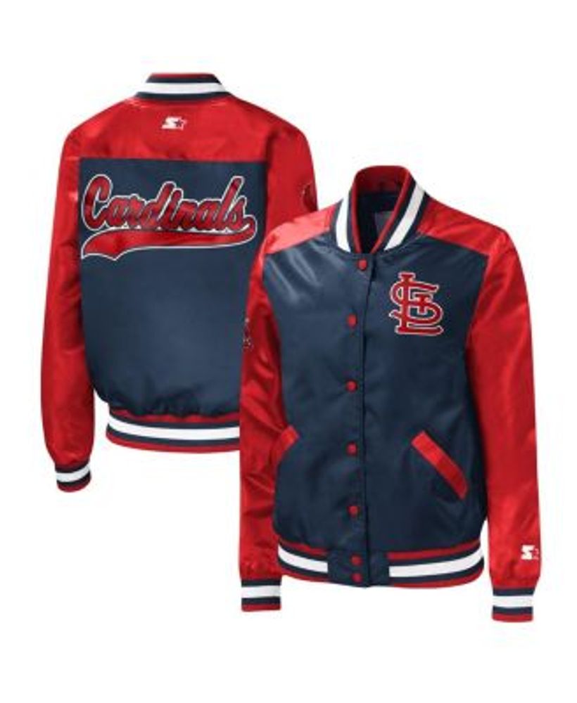 Poly-Twill St. Louis Cardinals Red Jacket