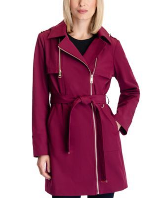 Michael Kors Women's Asymmetric Hooded Raincoat, Created for Macy's | Mall  of America®