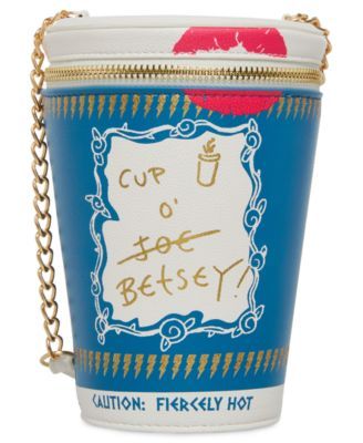 Cup O' Betsey Kitsch Crossbody