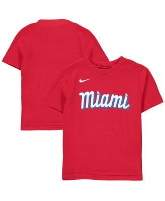 Nike Preschool Boys and Girls Blue Boston Red Sox City Connect T-shirt