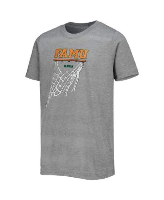 Men's Nike x LeBron James Gray Florida A&M Rattlers Collection Legend Performance  T-Shirt