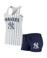 Men's Concepts Sport White New York Yankees Vigor Boxer Shorts