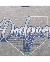 Outerstuff Girls Toddler Pink Los Angeles Dodgers Diamond Princess T-shirt