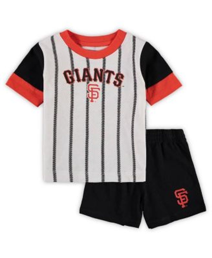 San Francisco Giants Orange/Black CAMO Shirt & Shorts Set