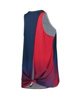 FOCO Women's FOCO Navy Boston Red Sox Gradient Tie-Back Racerback Tank Top