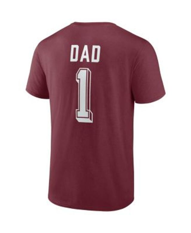 Texas Rangers Fanatics Branded Number One Dad T-Shirt - Royal