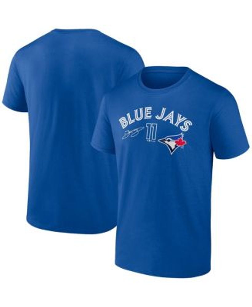Fanatics Men's Branded Bo Bichette Royal Toronto Blue Jays Player Name and  Number T-shirt