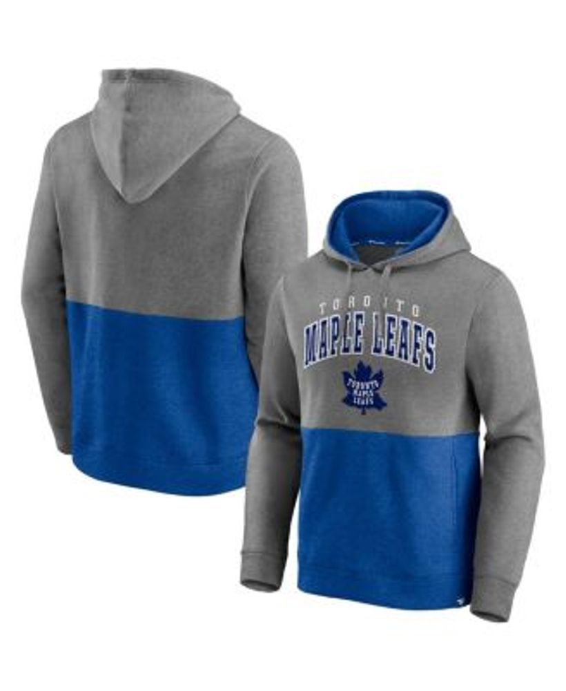 St. Louis Blues Fanatics Branded Prep Color Block Pullover Hoodie