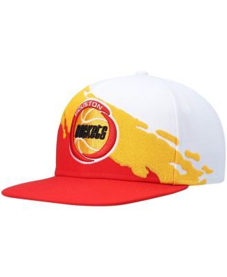 Men's New Era Red/Black Houston Rockets Zig Zag Split 9FIFTY Snapback Hat