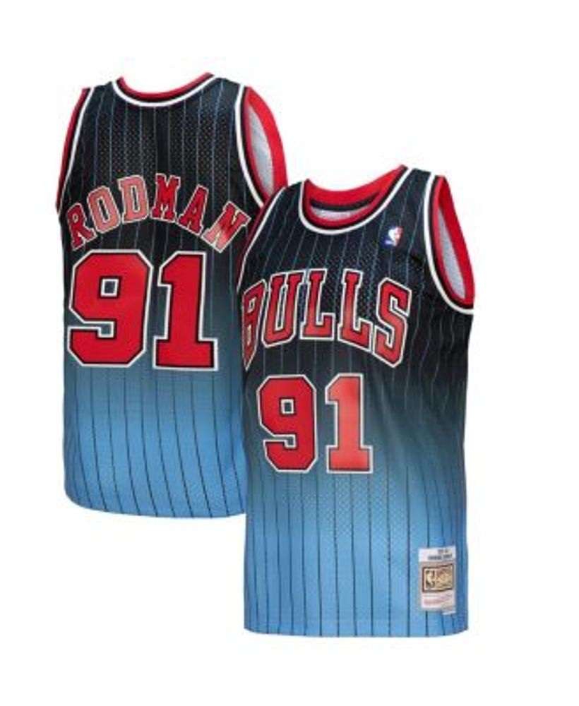 Dennis Rodman Chicago Bulls Mitchell & Ness 75th Anniversary 1997/98  Hardwood Classics Swingman Jersey - Gold
