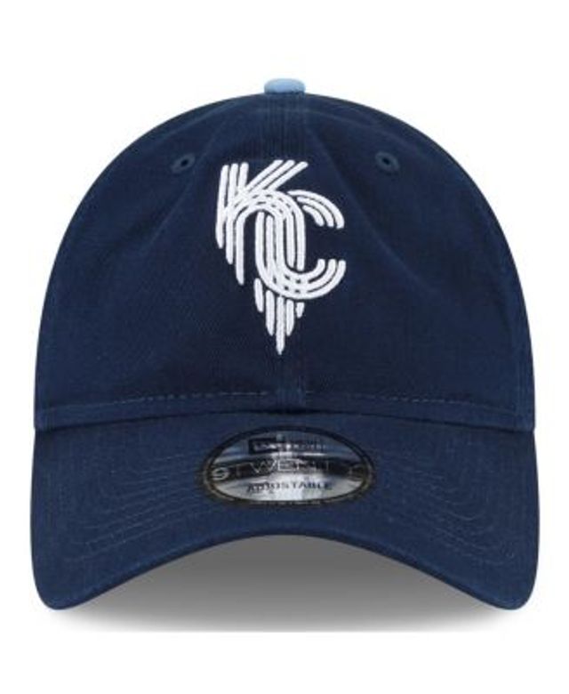 Men's '47 Light Blue Kansas City Royals Area Code City Connect Clean Up Adjustable Hat