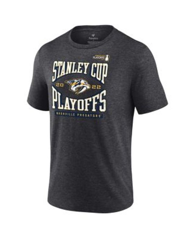 Fanatics Branded Charcoal Boston Bruins Authentic Pro 2022 Stanley Cup Playoffs T-Shirt