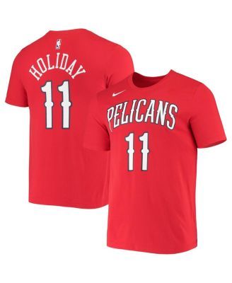 Men's New Orleans Pelicans Jrue Holiday Nike White City Edition Swingman  Jersey