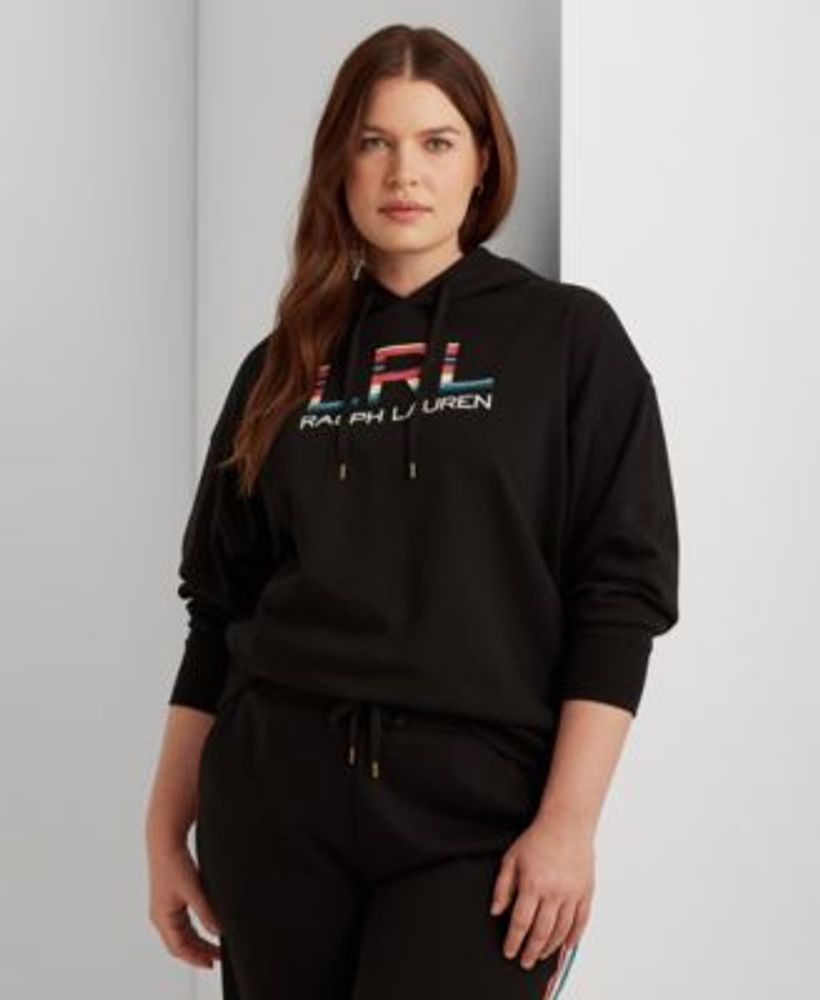 Lauren Ralph Lauren Plus-Size Logo French Terry Hoodie | Connecticut Post  Mall