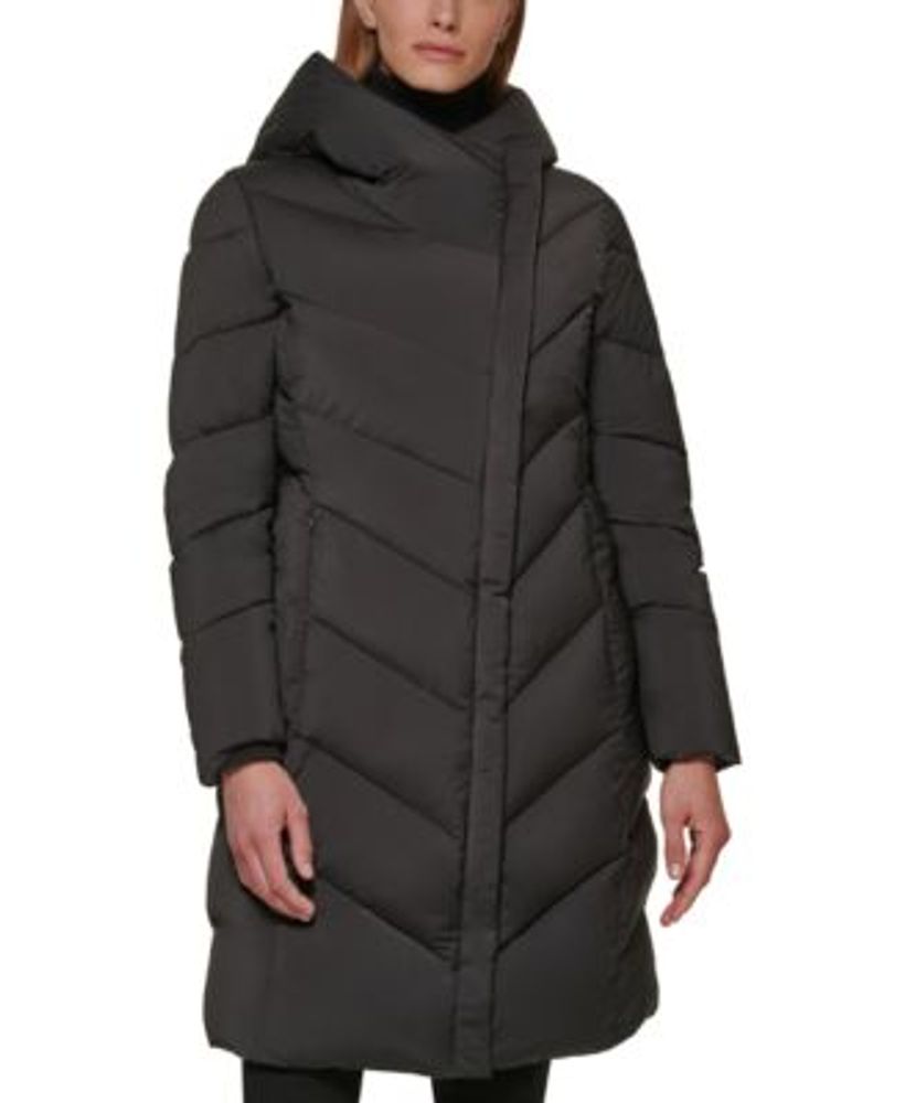 Women's Hooded Maxi Puffer Coat