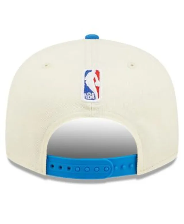 Oklahoma City Thunder New Era 2022 NBA Draft 59FIFTY Fitted Hat - Cream/Blue