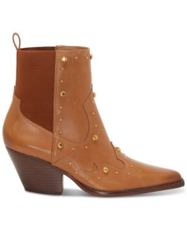 karl lagerfeld paris women's breck studded booties