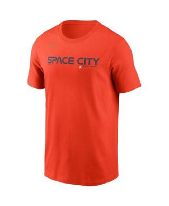 Nike Men's Houston Astros Navy Cooperstown Wordmark T-Shirt