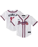 Ronald Acuna Jr. Men's Atlanta Braves Jersey - Black/White Replica