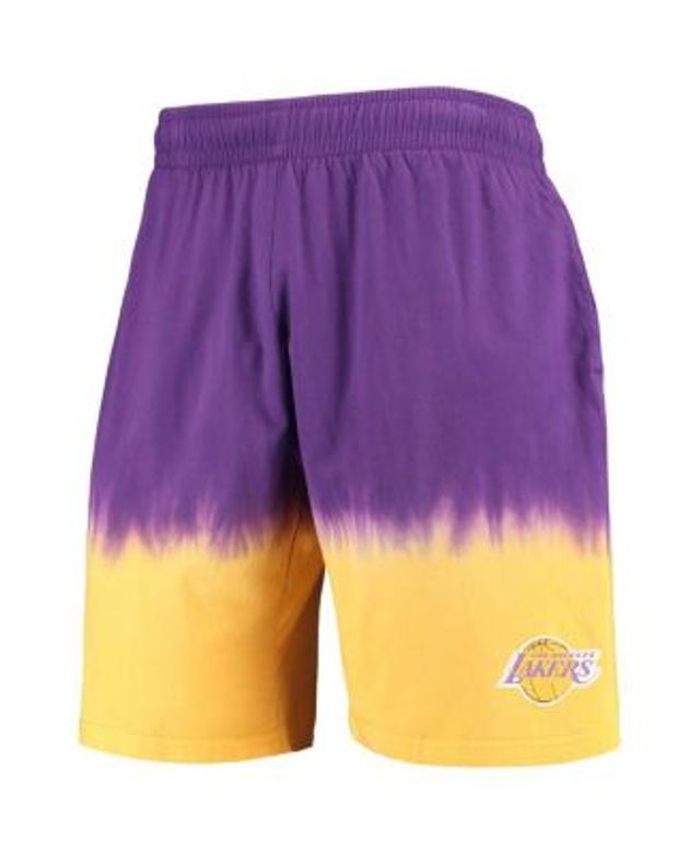 Lids Shaquille O'Neal Los Angeles Lakers Mitchell & Ness Hardwood Classics  Player Burst Shorts - Purple