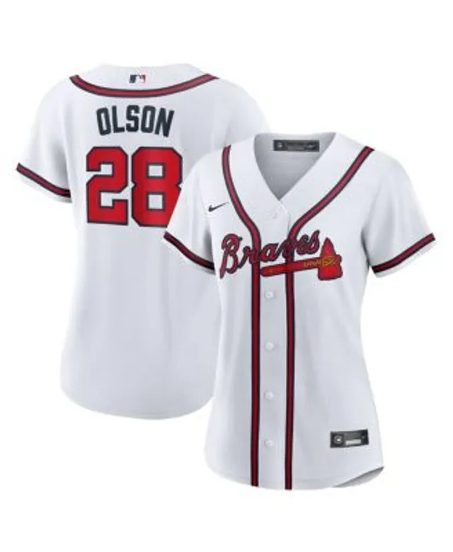 Nike Women's Matt Olson White Atlanta Braves Home Replica Player Jersey
