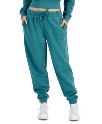 Women's Fleece Solid Jogger Pants, Regular & Petite, Created for Macy's
