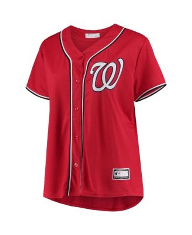 MLB Washington Nationals Women's Replica Baseball Jersey.