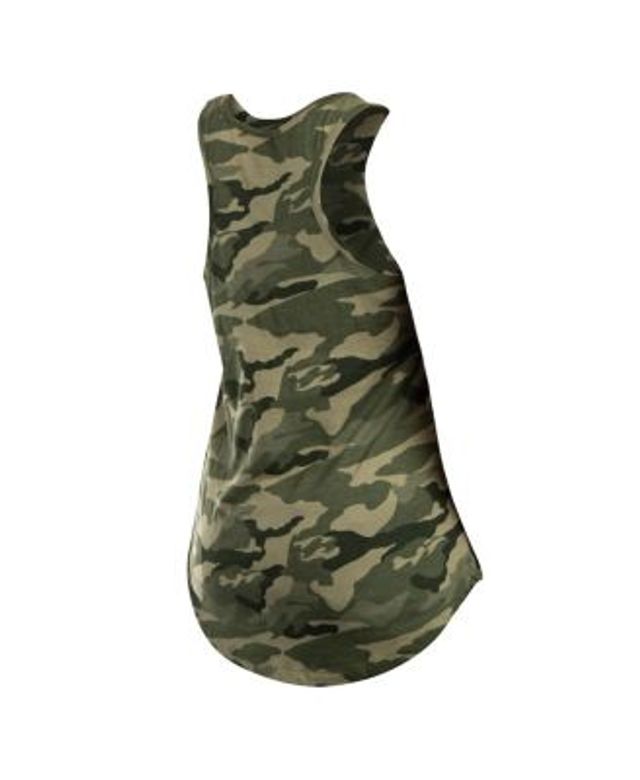 New Era Women's Green Los Angeles Dodgers 2022 Mlb Armed Forces Day Camo  Racerback Tank Top