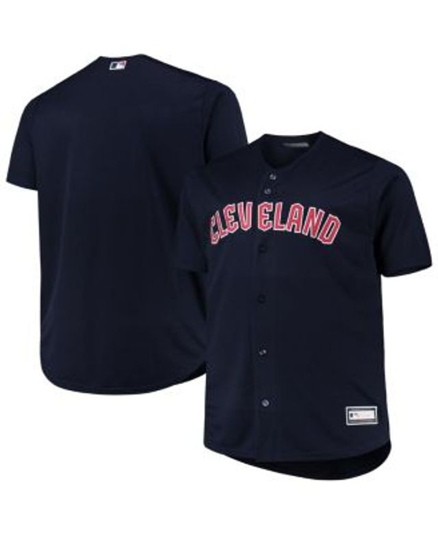 Profile Men's Navy Cleveland Guardians Big and Tall Alternate