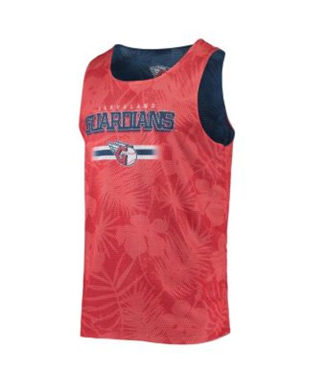 Atlanta Braves Mitchell & Ness Cooperstown Collection Stars and Stripes  Tank Top - Navy