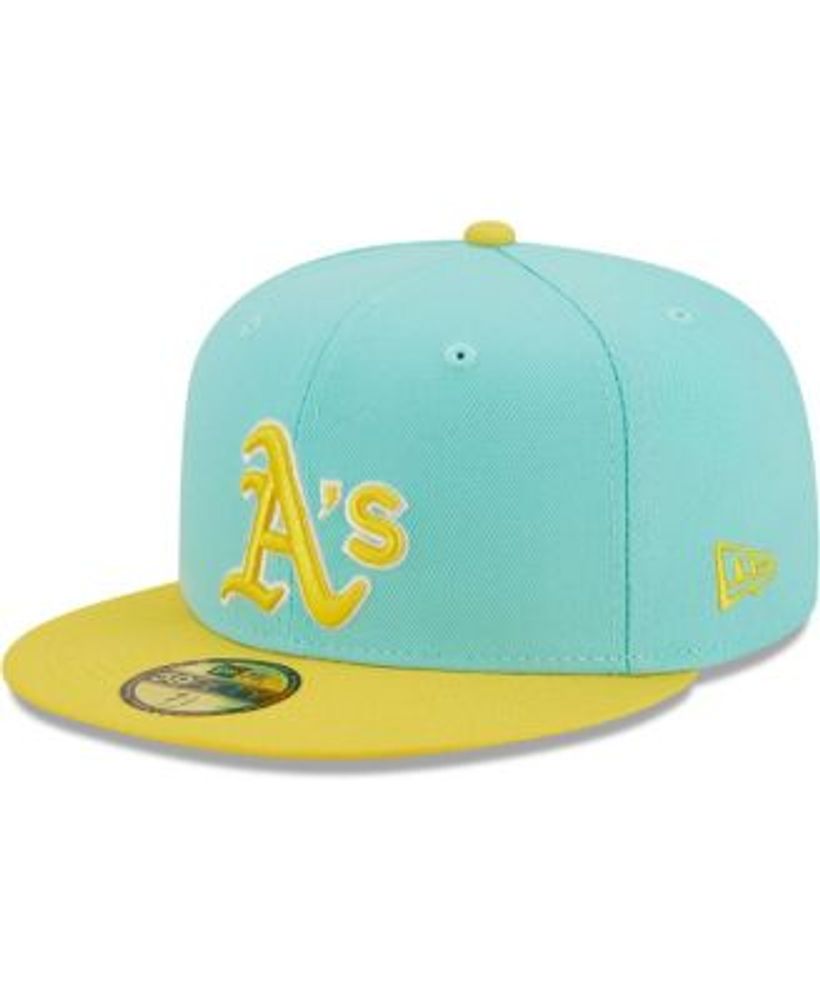 Oakland Baseball Hat Dark Green A's Gold New Era 59FIFTY Fitted Dark Green | A's Gold / White / 7 1/8