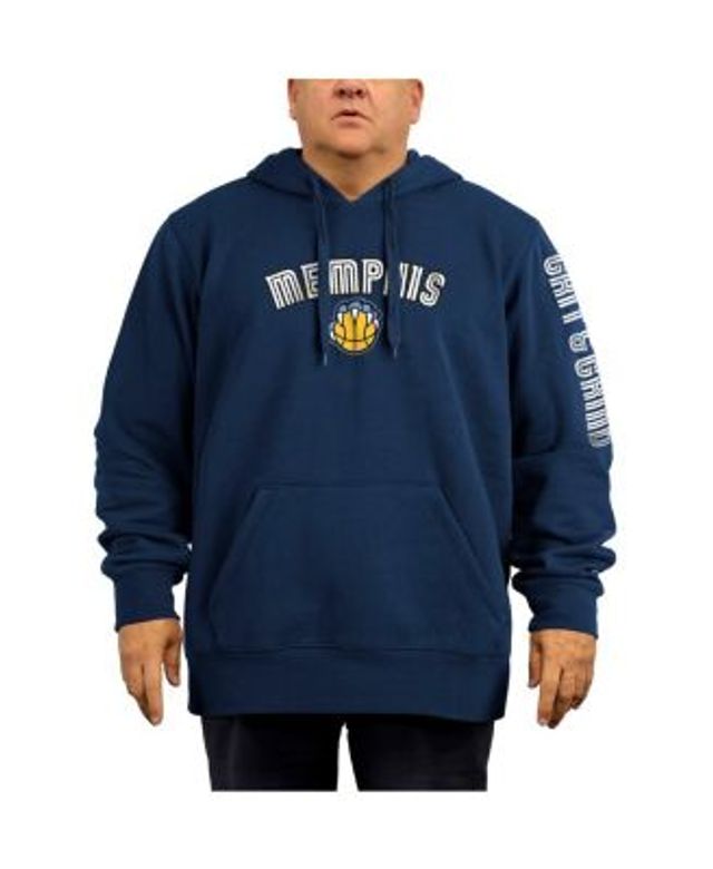 Memphis Grizzlies Big & Tall Heart & Soul Pullover Hoodie - Heathered Gray