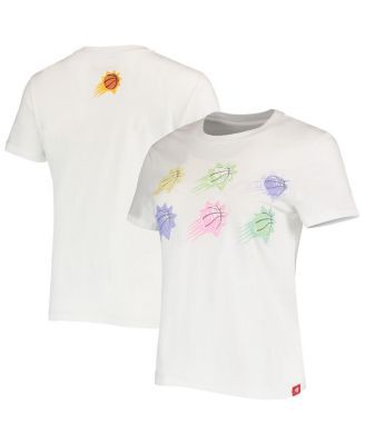 Women's Sportiqe White Charlotte Hornets Arcadia T-Shirt Size: Medium