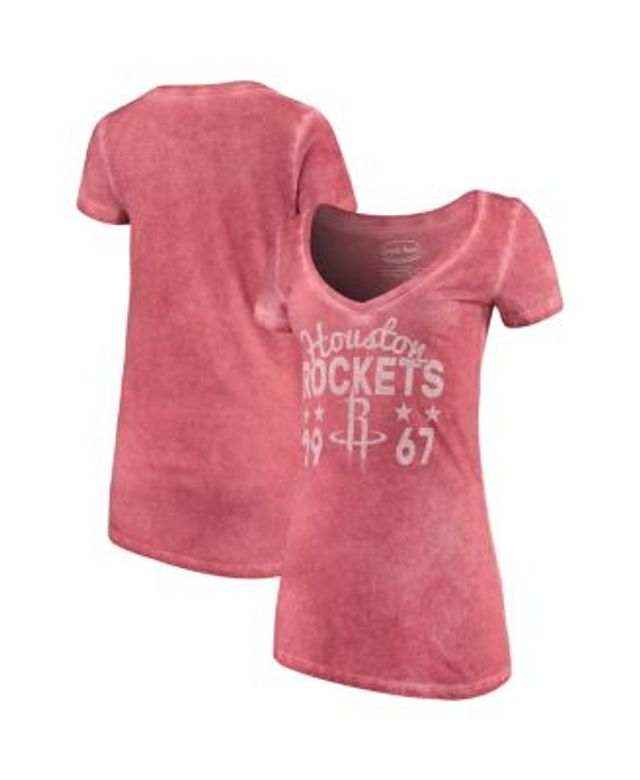Women's Majestic Threads Red Philadelphia Phillies 2022 World Series Modest V-Neck T-Shirt Size: Medium