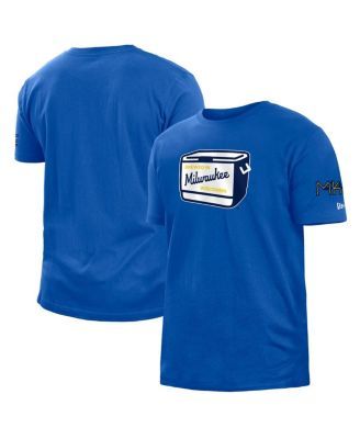 Nike Men's Powder Blue Milwaukee Brewers City Connect Velocity Practice  Performance T-shirt