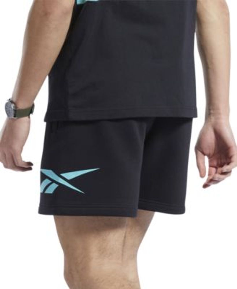 Men's Classics Brand Proud Regular-Fit Logo-Print Fleece Shorts
