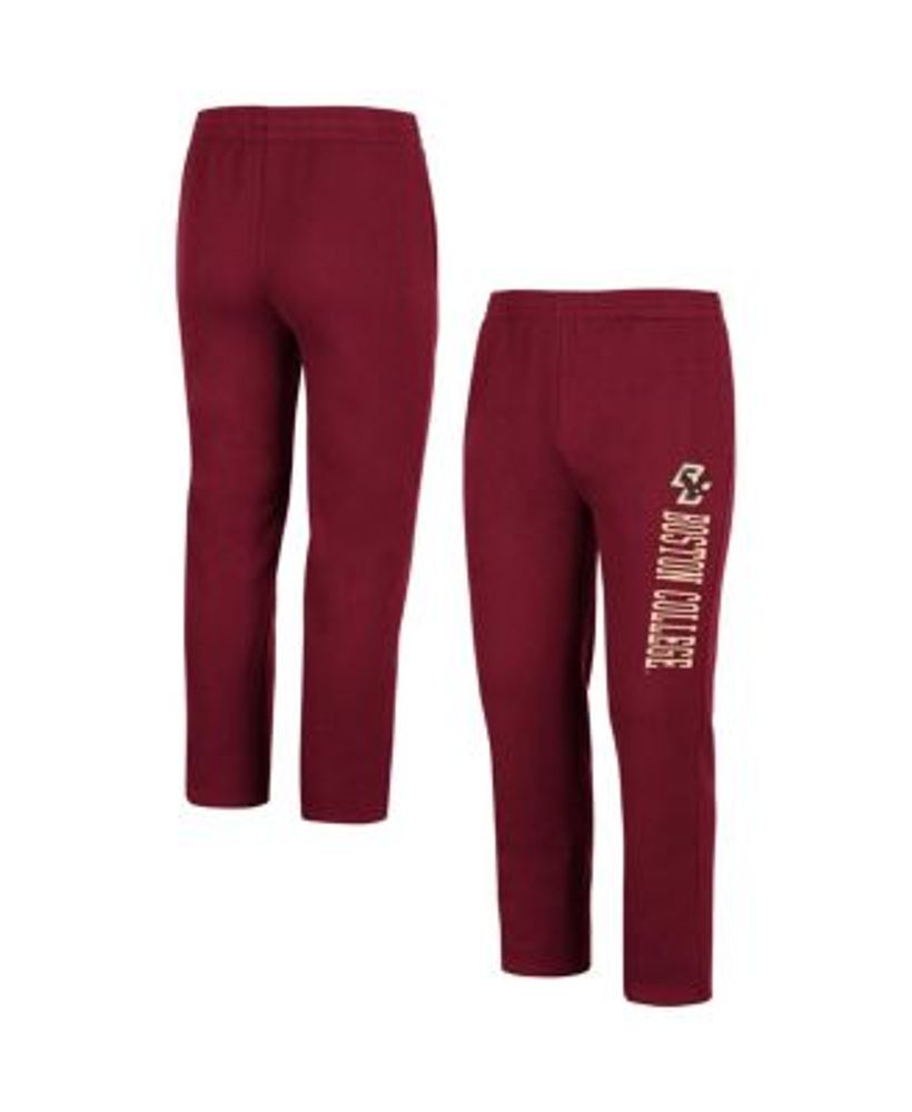 Colosseum Men's Maroon Boston College Eagles Fleece Pants