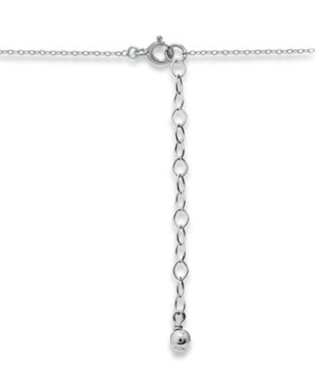 Giani Bernini Cubic Zirconia Dolphin Pendant Necklace in Sterling