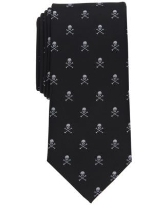 Men's Skeleton Neat Tie, Created for Macy's