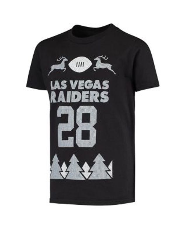 Outerstuff Youth Davante Adams Black Las Vegas Raiders Mainliner Player Name & Number T-Shirt Size: Small