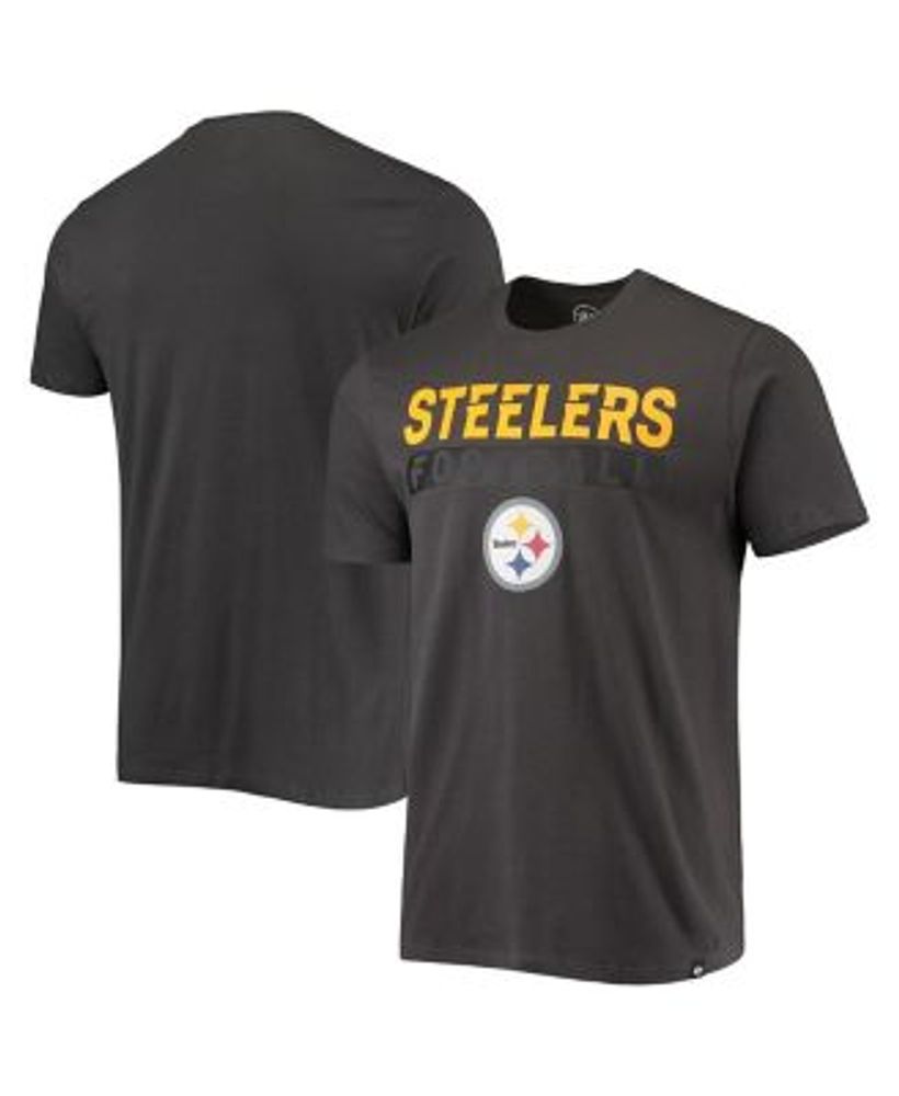 Men's Pittsburgh Steelers Nike Heathered Charcoal/Black Tri-Blend