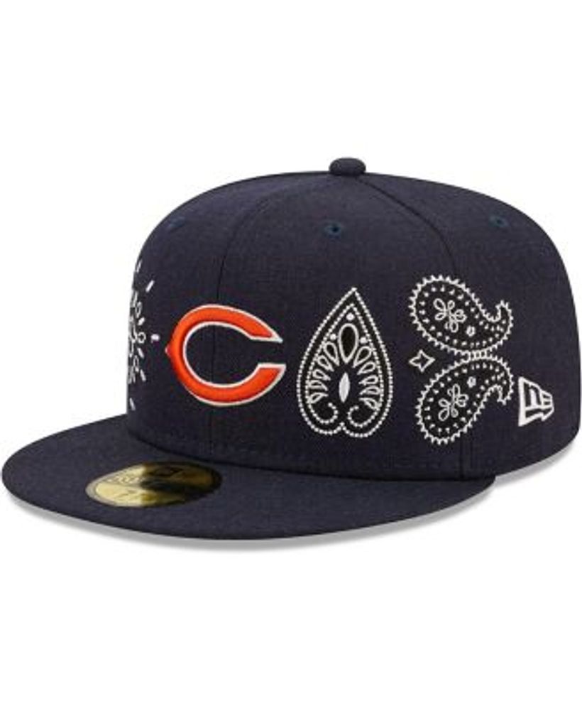 Men's New Era Gray Chicago Bears City Describe 59FIFTY Fitted Hat