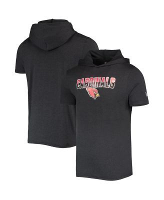 Cleveland Browns New Era Team Brushed Hoodie T-Shirt - Heathered Brown