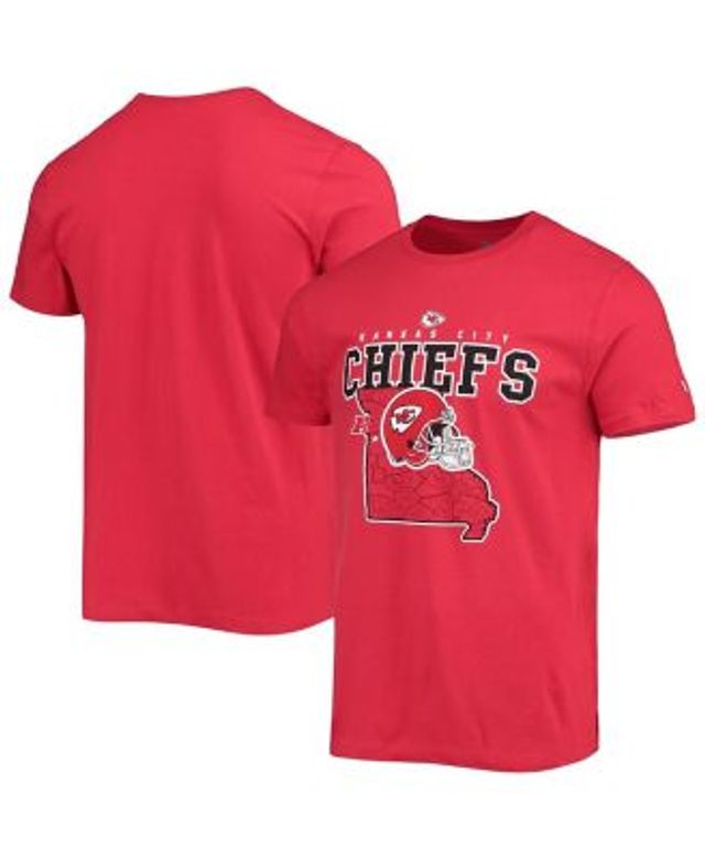 Refried Apparel Men's Gray Kansas City Chiefs Angle Long Sleeve T-shirt