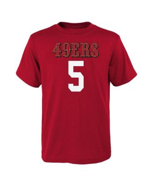 Outerstuff Youth Richard Sherman Scarlet San Francisco 49ers Mainliner Player Name & Number T-Shirt Size: Large