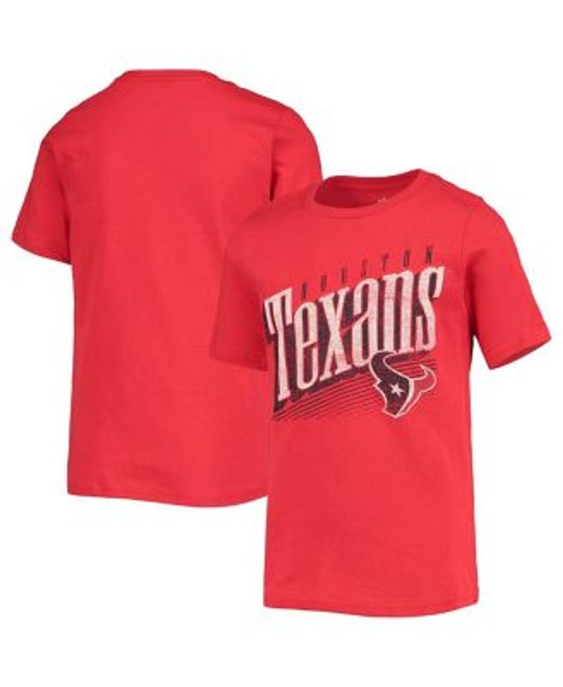 Texas Rangers Youth Distressed Logo T-Shirt - Red