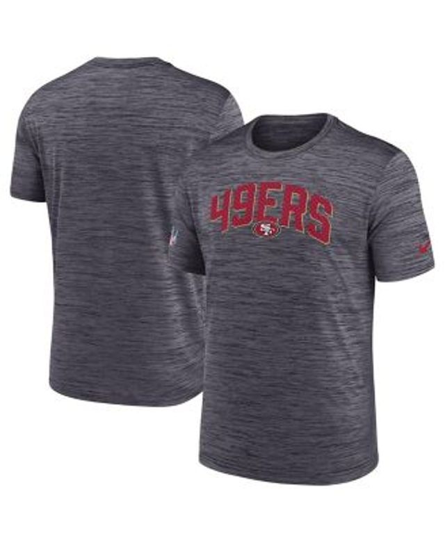 Men's Nike Scarlet San Francisco 49ers Velocity Long Sleeve T-Shirt